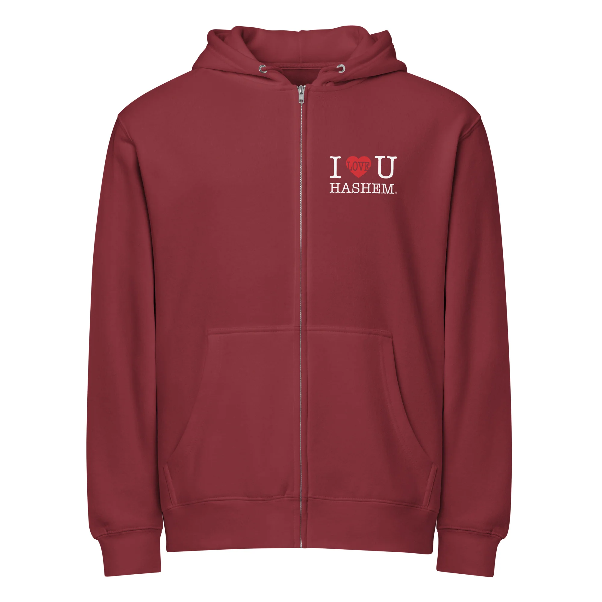 I Love You Hashem Zip-up - Image 9